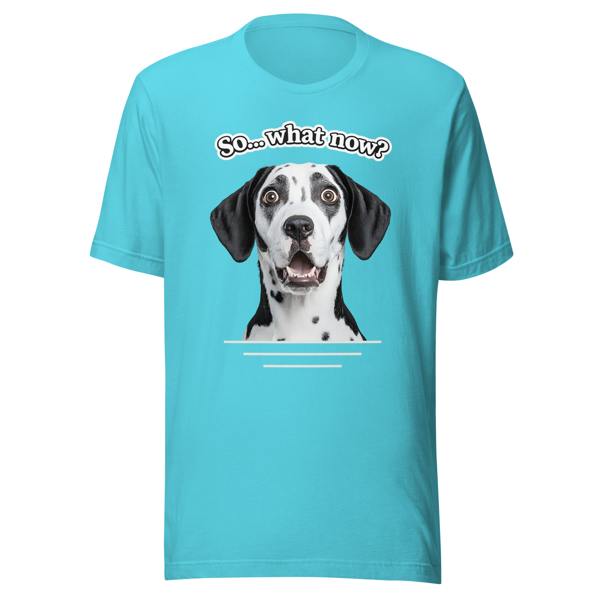 So… What Now? Dog T-Shirt – Funny Dog Lover Graphic Tee - Image 4